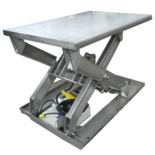 Stainless Steel Lift Table - Superlift Material Handling