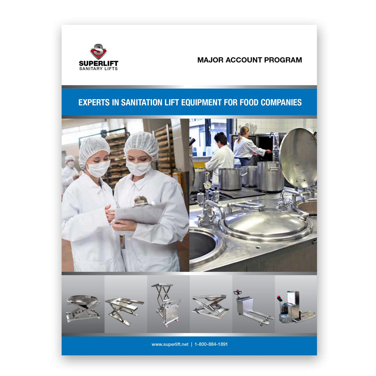 New Ergonomic Lift Catalog For Food Companies Superlift Material Handling