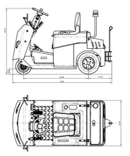 Load image into Gallery viewer, 4 Ton Towing Tractor