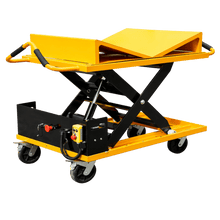 Load image into Gallery viewer, Manual &amp; Electric Roll Lift Table (550lbs - 1,600lbs)