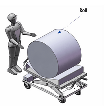 Load image into Gallery viewer, Manual &amp; Electric Roll Lift Table (550lbs - 1,600lbs)