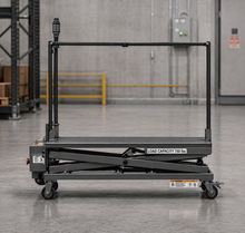 Load image into Gallery viewer, Powered Winch Scissor Lift Table
