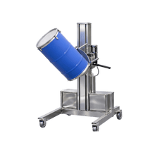Load image into Gallery viewer, Cleanroom Stainless Drum Lift and Tilt  (300Lbs)