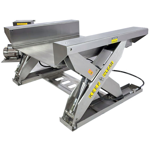 Stainless Steel Ground Level Scissor Lift