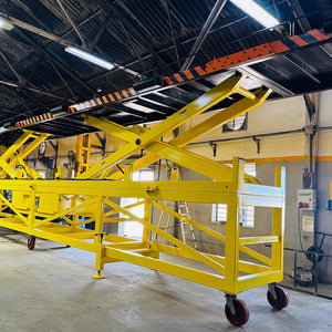 Long Work Positioner Scissor Lifts