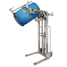 Load image into Gallery viewer, Stainless Manual Drum Lifter (500Lbs)