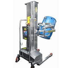 Load image into Gallery viewer, Stainless Powered Drum Lifter (300lbs)