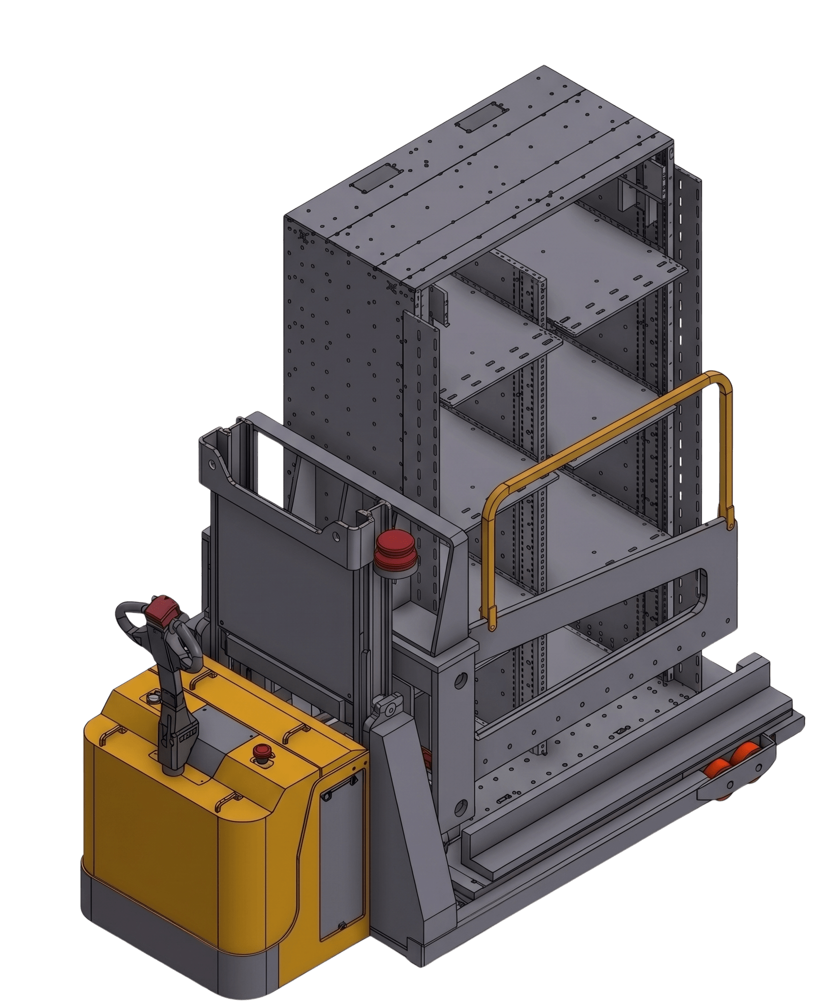 Inventory Rack Lifter Data Center Rack Mover – Superlift Material Handling