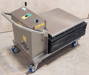 Stainless Steel Cleanroom Air Portable Lift Table