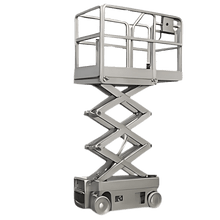 Load image into Gallery viewer, Data Center Uplift Stainless Steel Self-Propelled Manlifts