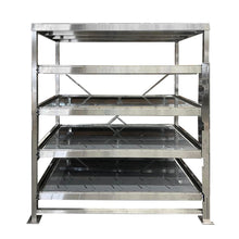 Load image into Gallery viewer, Stainless Steel Cleanroom Pull-Out Rack