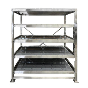 Stainless Steel Cleanroom Pull-Out Rack