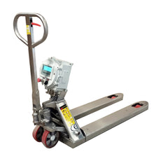 Load image into Gallery viewer, Stainless Steel Pallet Truck with EX Scale