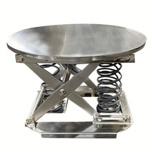 Load image into Gallery viewer, Stainless Steel Sanitary Self-Adjusting Spring Loaded Lift Table