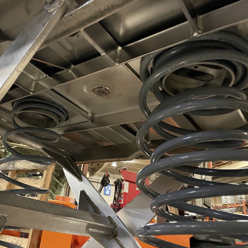 Stainless Steel Sanitary Self-Adjusting Spring Loaded Lift Table ...