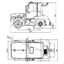 Load image into Gallery viewer, Electric Towing Tractor (40-50 Tons)