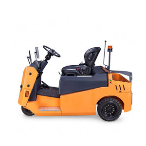 6 Ton Electric Tow Tractor With Half Closed Cabin