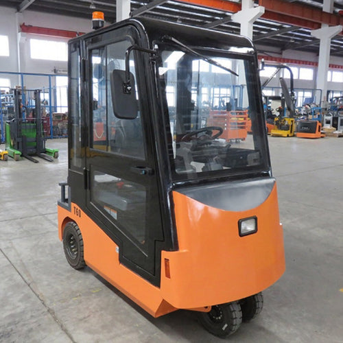 6 Ton Electric Tow Tractor With Full Closed Cabin