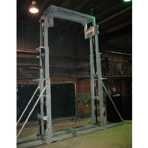 Dual Mast Lift Galvanized - Superlift Material Handling