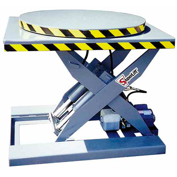Manual and Powered Turntables - Superlift Material Handling