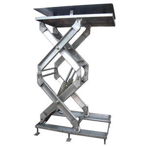 Stainless Steel Double And Triple Lift Table - Superlift Material Handling