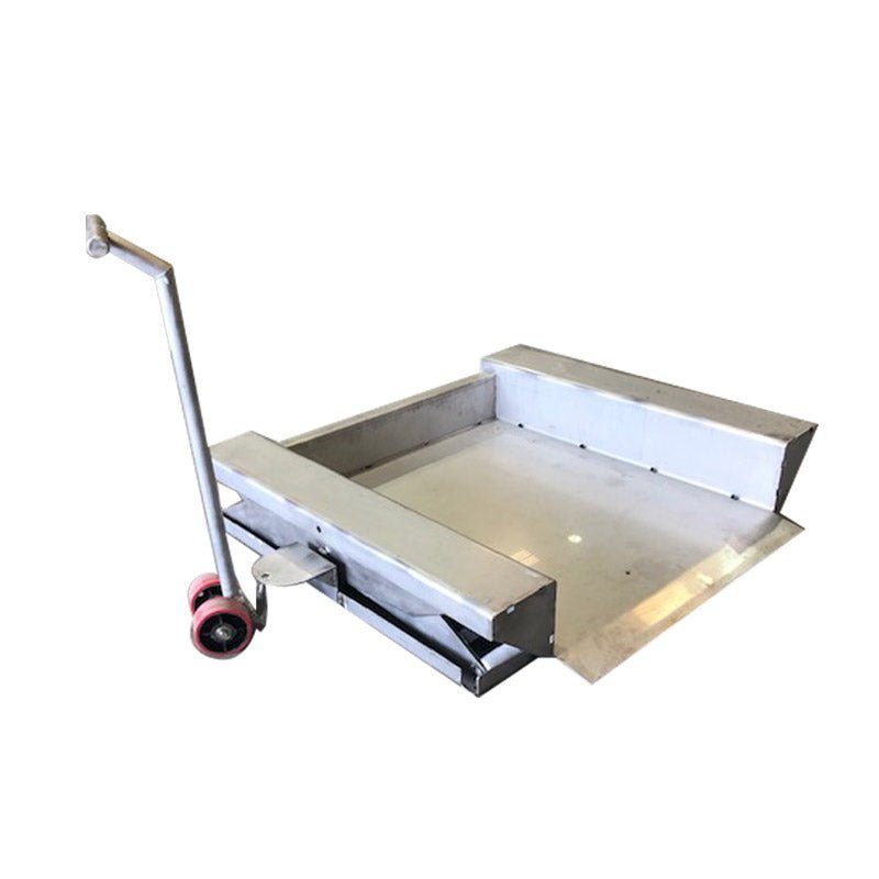 Stainless Steel Semi Portable Ground Level Lift 4,000lbs – Superlift ...