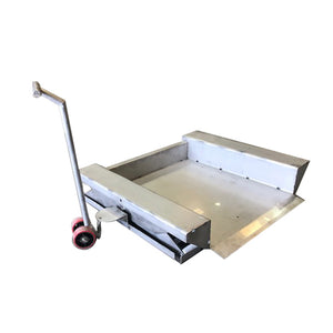 Stainless Steel Semi Portable Ground Level Lift 4,000lbs