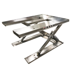 Stainless Steel “E” Low Profile Lift Table